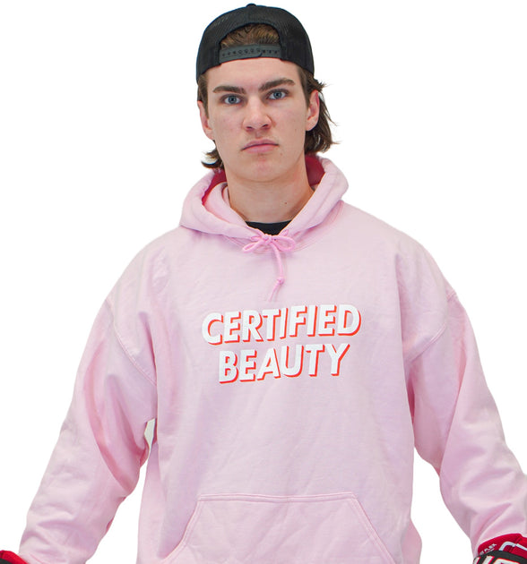 Certified Beauty Og Pink Hoodie Hockeybenders 4352