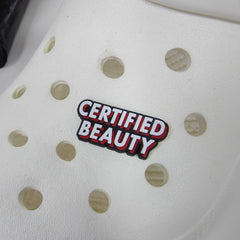 Certified Beauty Croc Charm