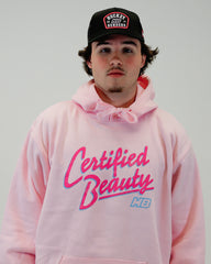 Certified Beauty Pink Kids Hoodie