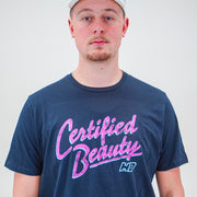 Certified Beauty Navy T-Shirt