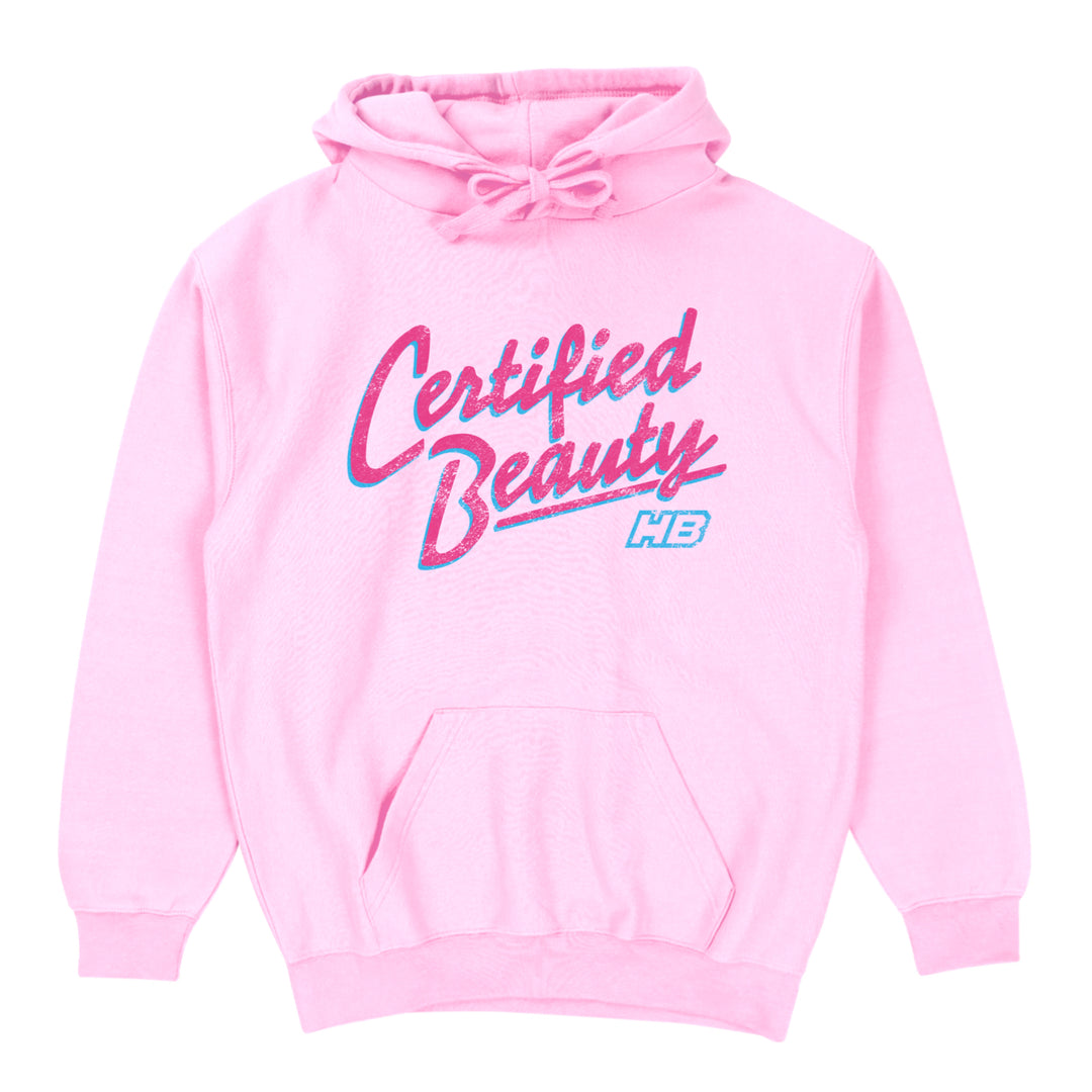 Certified Beauty Pink Hoodie – HockeyBenders
