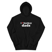 I Love Hockey Dads Hoodie