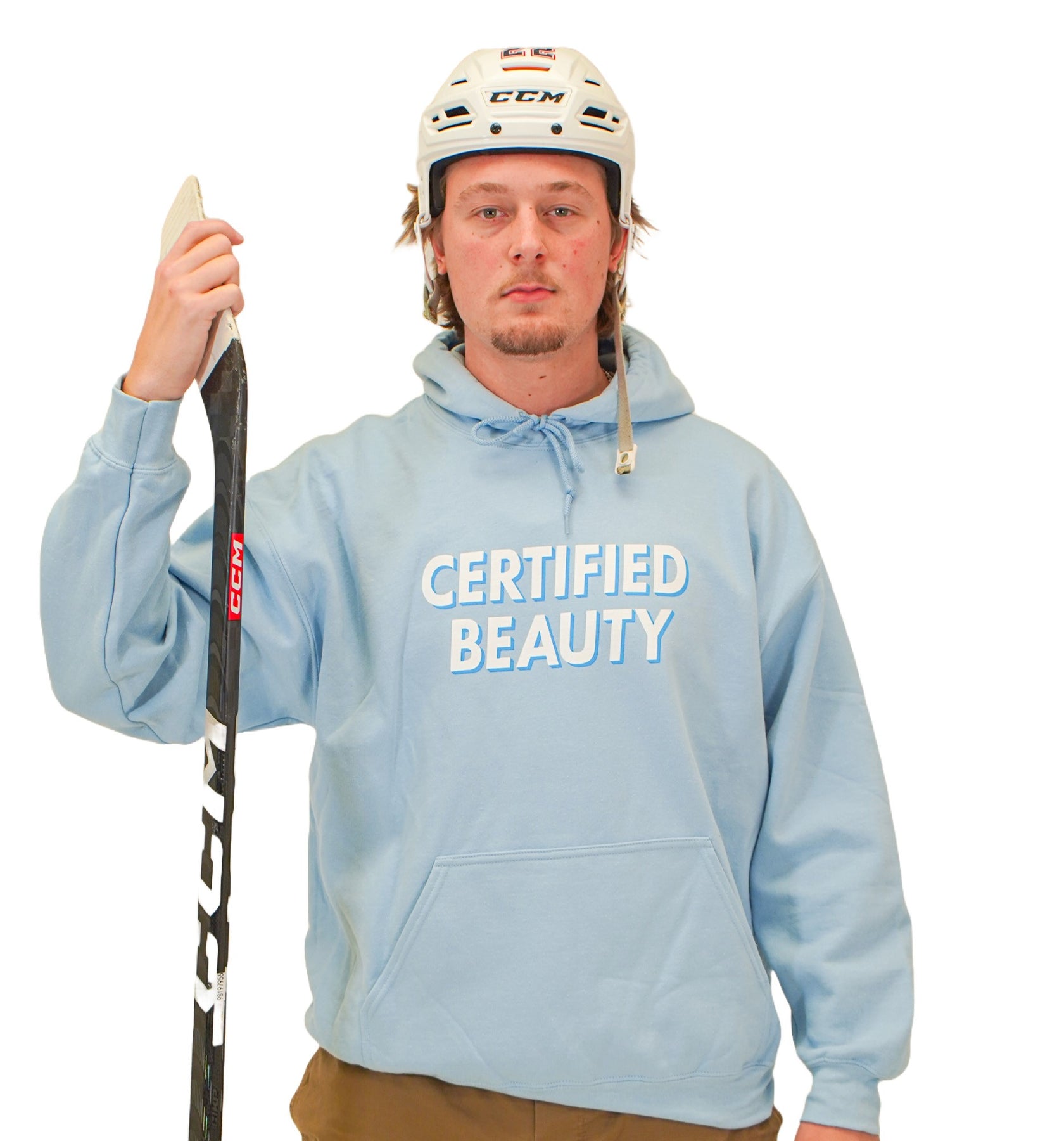 Certified Beauty Og Blue Hoodie Hockeybenders 0560