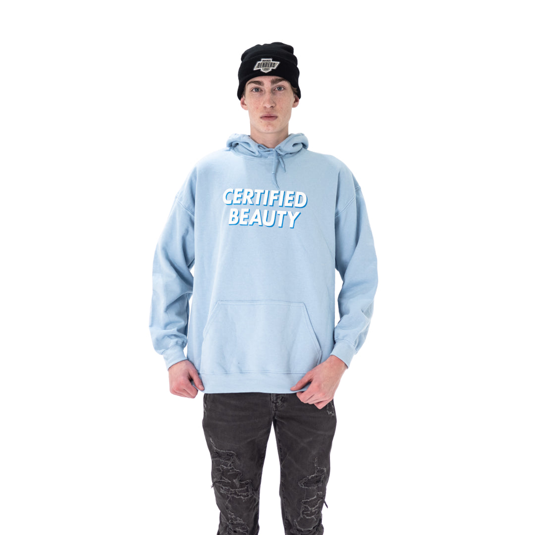 Certified Beauty OG Blue Hoodie HockeyBenders