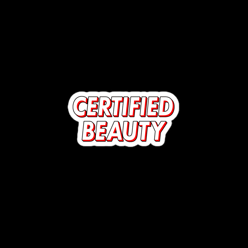 Certified Beauty Sticker HockeyBenders