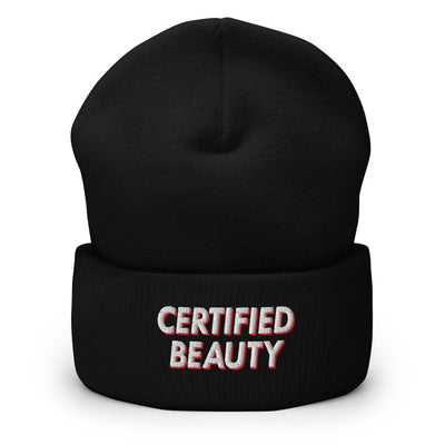 Certified Beauty Red Beanie
