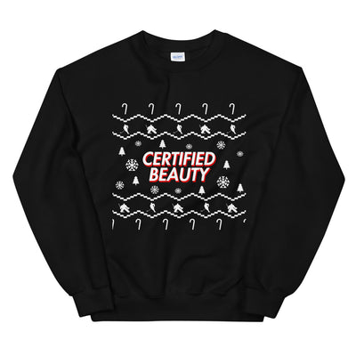 Certified Beauty Red Holiday Sweater